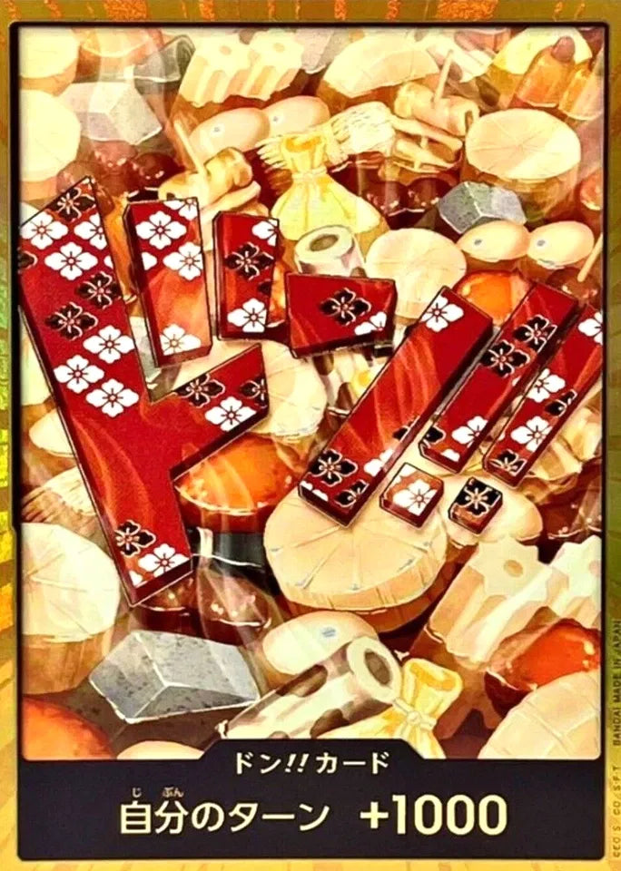Kozuki Oden Don!! (Gold) (JP) (PRB01 - One Piece Card the Best)