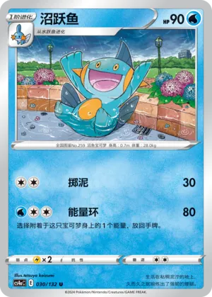 Marshtomp (CN) 030/132 (Nine Colours Gathering (Friend))