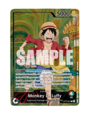 Monkey D Luffy [Grevin Museum] OP13-001 (One Piece Promos)