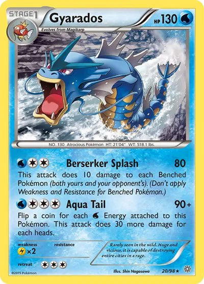 Gyarados (20) Ancient Origins) by  Shin Nagasawa