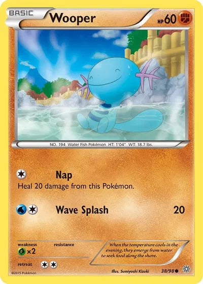 Wooper 38 · (Ancient Origins) by  Sumiyoshi