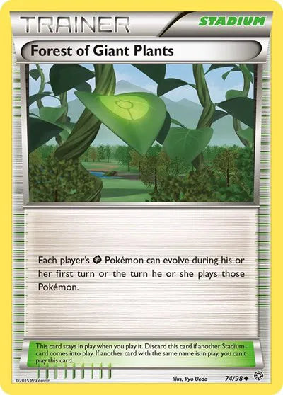 Forest of Giant Plants 74 · Reverse Holofoil (Ancient Origins)