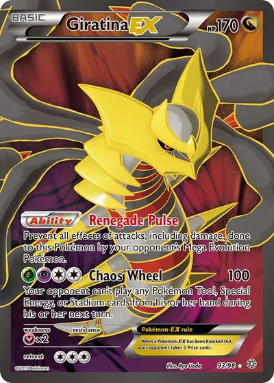 Giratina EX (93 Full Art) (Ancient Origins)