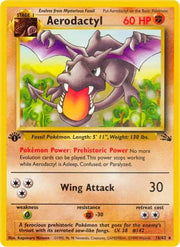 Aerodactyl (16) · 1st Edition (Fossil)