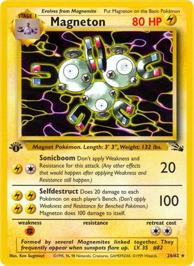 Magneton (26) · 1st Edition (Fossil)
