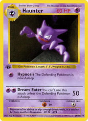 Haunter 29 · 1st Edition (Base Set (1st Edition & Shadowless))