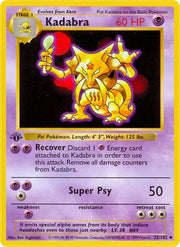 Kadabra 32 · 1st Edition (Base Set (1st Edition & Shadowless))
