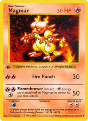 Magmar 36 · 1st Edition (Base Set (1st Edition & Shadowless))