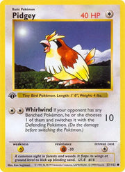 Pidgey 57 · 1st Edition (Base Set (1st Edition & Shadowless))