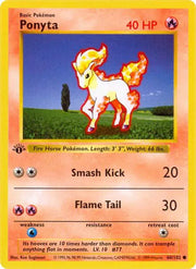 Ponyta 60 · 1st Edition (Base Set (1st Edition & Shadowless))