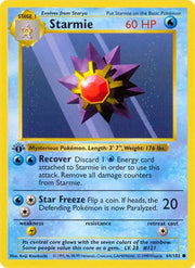 Starmie 64 · 1st Edition (Base Set (1st Edition & Shadowless))