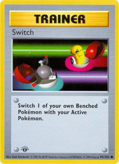 Switch 95 · 1st Edition (Base Set (1st Edition & Shadowless))