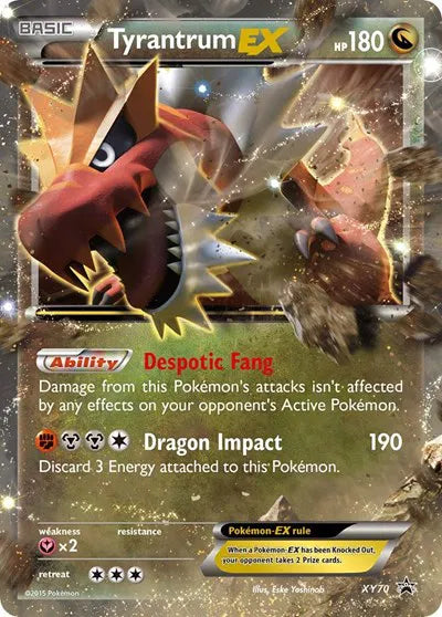 Tyrantrum EX XY70 (XY Promos)