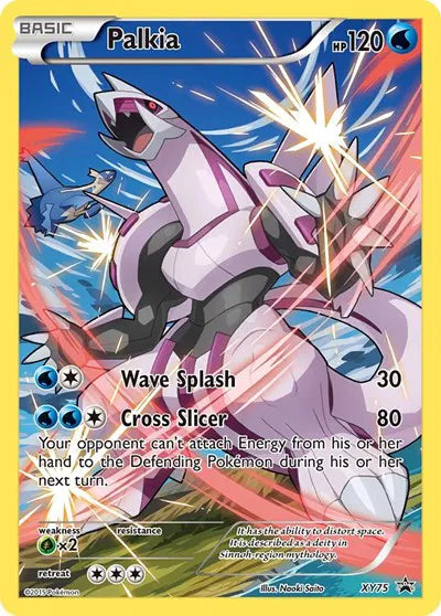 Palkia (Full Art Promo) XY75 (XY Promos)