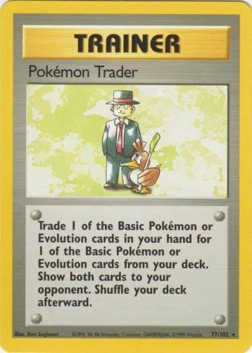 Pokemon Trader 77 (Base Set (Unlimited))