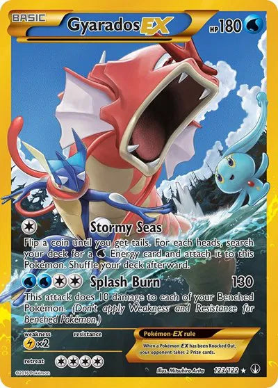 Gyarados EX (Secret) 123 (BREAKpoint)