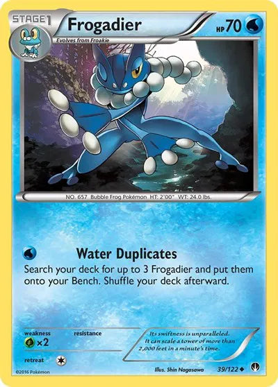 Frogadier (Reverse Holofoil) BREAKpoint Uncommon 39