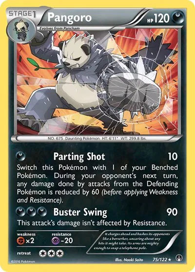 Pangoro 75 · Reverse Holofoil (BREAKpoint)
