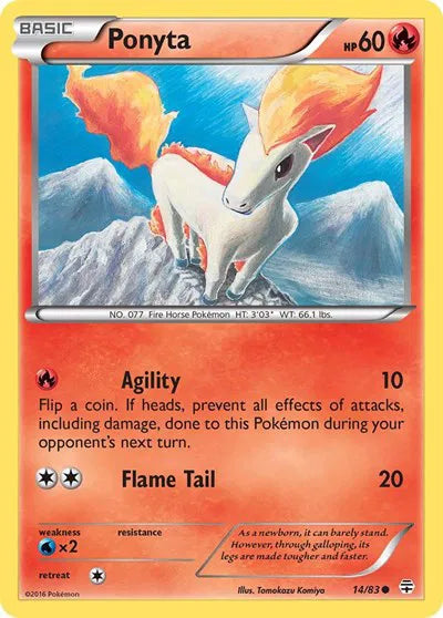 Ponyta 14 · Reverse Holofoil (Generations)