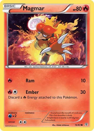 Magmar 16 · Normal (Generations)
