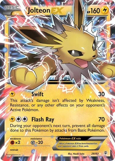 Jolteon EX 28 (Generations)