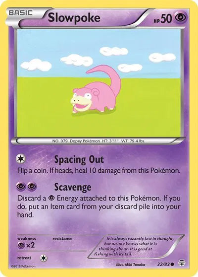 Slowpoke 32 · Normal (Generations)