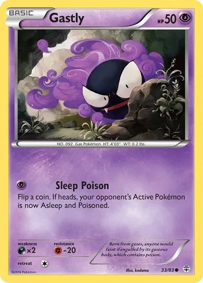Gastly 33 · Normal (Generations)