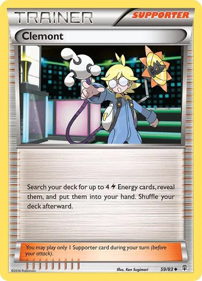 Clemont 59 · Reverse Holofoil (Generations)