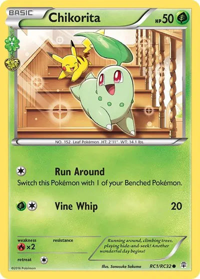 Chikorita RC1 (Generations: Radiant Collection)