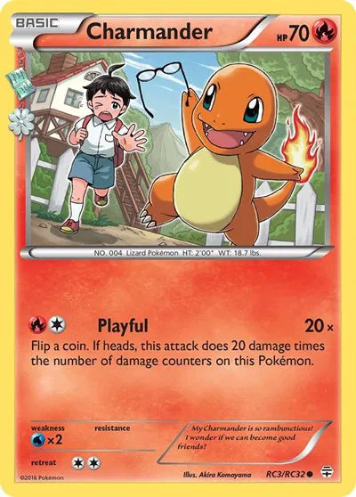 Charmander Generations: Radiant Collection Common RC3