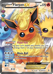 Flareon EX (Full Art) RC28 · Holofoil (Generations: Radiant Collection)