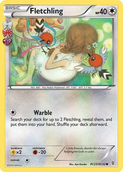 Fletchling RC25 (Generations: Radiant Collection)