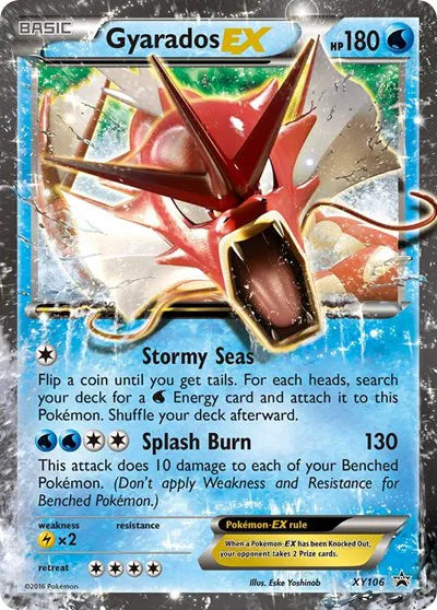 Gyarados EX XY Promos Promo XY106
