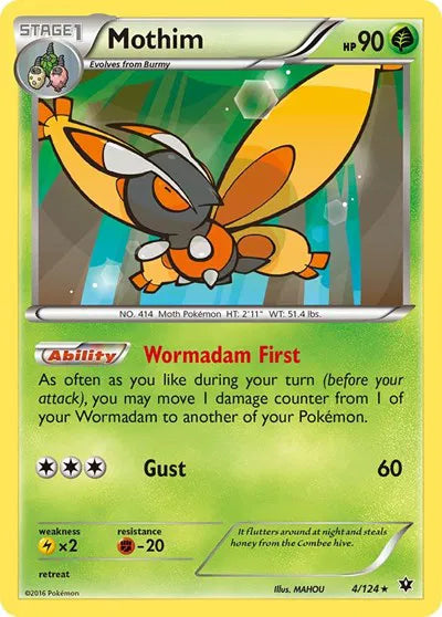 Mothim 4 · Normal (Fates Collide)