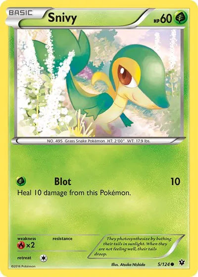 Snivy 5 · Normal (Fates Collide)