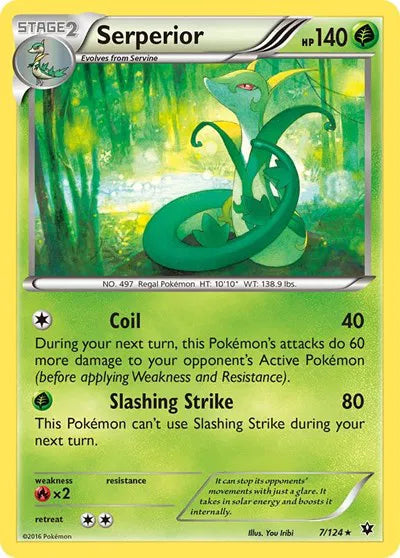 Serperior 7 · Normal (Fates Collide)