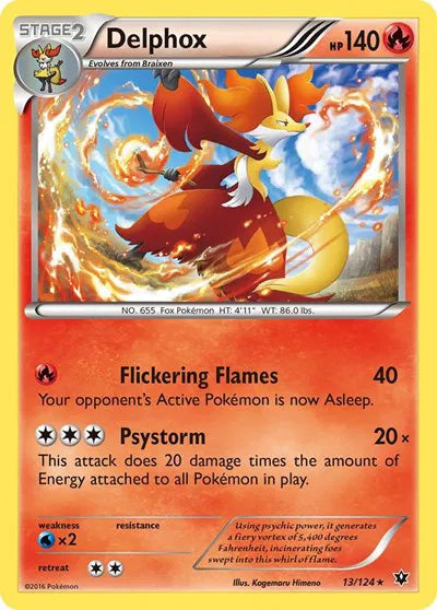 Delphox 13 · Holofoil by Kagemaru