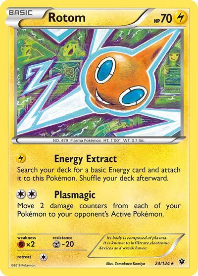 Rotom 24 · Reverse Holofoil (Fates Collide)