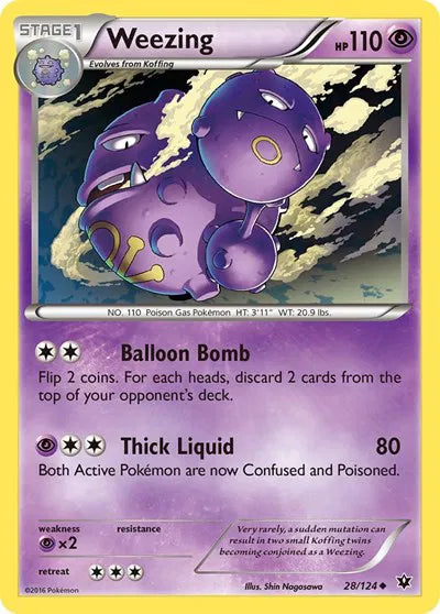 Weezing 28 · Normal (Fates Collide)