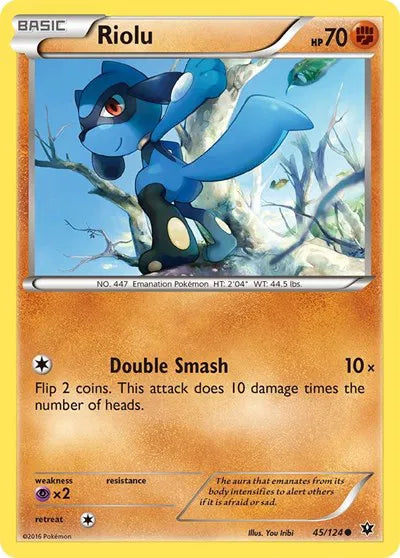 Riolu (45) · Normal (Fates Collide)