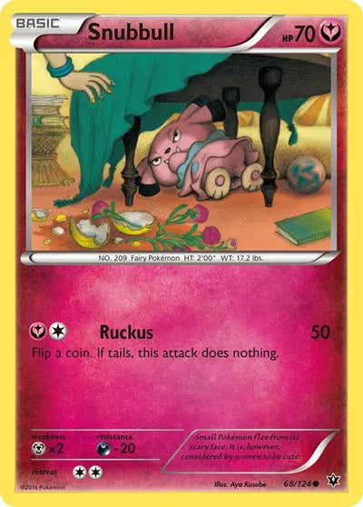 Snubbull 68 · Normal (Fates Collide)