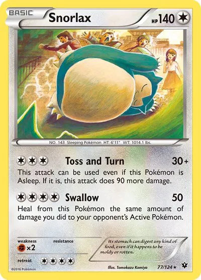 Snorlax 77 · Normal (Fates Collide) 7