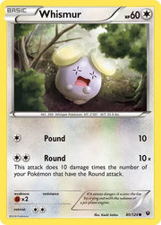 Whismur [Reverse Holo] #80 Pokemon Fates Collide