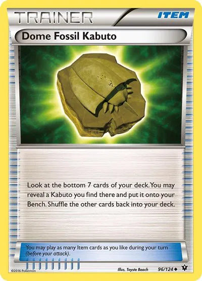 Dome Fossil Kabuto 96 · Normal (Fates Collide)
