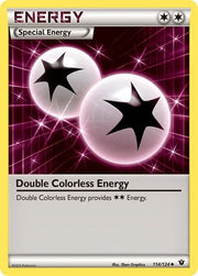 Double Colorless Energy 114 · Reverse Holofoil (Fates Collide)