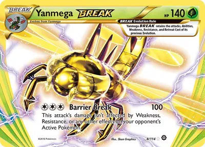 Yanmega BREAK 8 (Steam Siege)