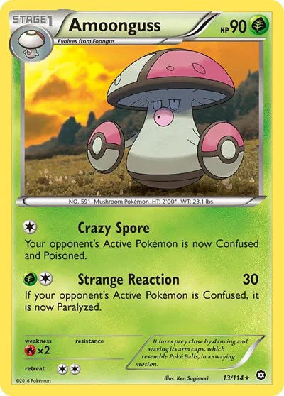 Amoonguss 13 · Normal (Steam Siege)