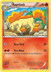 Rapidash 17 · Normal (Steam Siege)