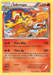 Infernape 20 · Holofoil (Steam Siege)