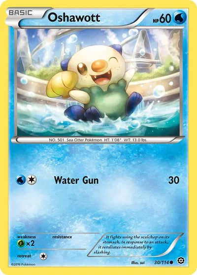 Oshawott 30 · Normal (Steam Siege)